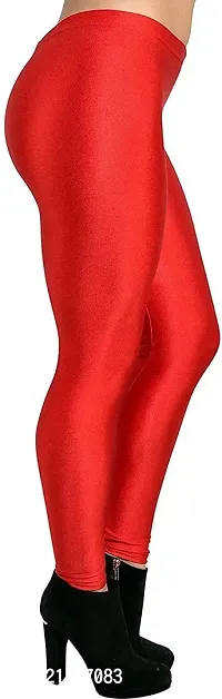 Fabulous Multicoloured Silk Blend  Leggings For Women-thumb2