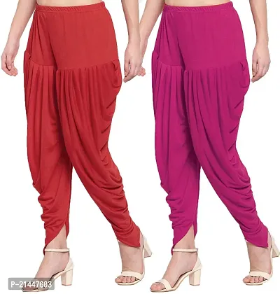 Fabulous Multicoloured Rayon  Salwars Combo For Women-thumb3