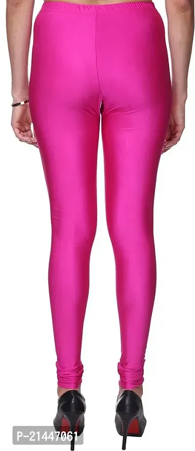 Fabulous Multicoloured Silk Blend  Leggings For Women-thumb2