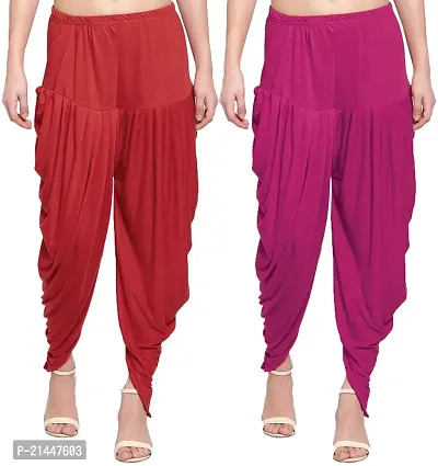 Fabulous Multicoloured Rayon  Salwars Combo For Women