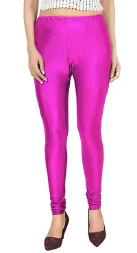 Stylish Multicoloured Lycra Solid Leggings For Women Pack Of 2-thumb4