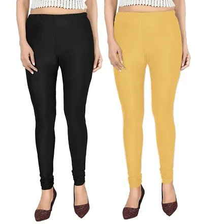 Fabulous Silk Blend Leggings Combo For Women