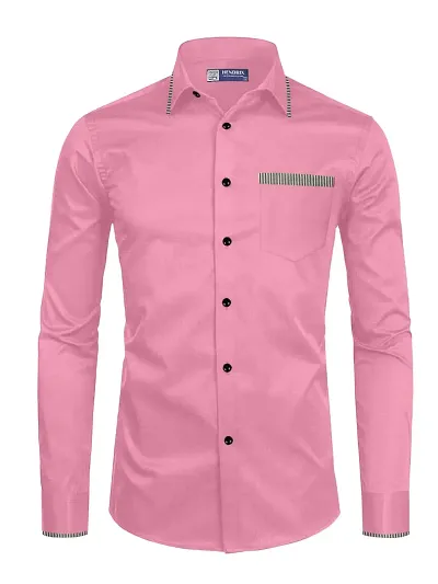 Stylish Solid Shirt For Men