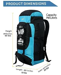UNISEX Water Proof Mountain Rucksack/Hiking/Trekking/Camping Bag/Backpack for Adventure Camping Rucksack - 70 L-thumb3