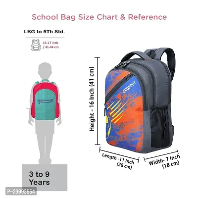 Medium 22 L Backpack School Bag Kids Bag Kids Backpack Travel Bag For Boys  Girls-thumb2