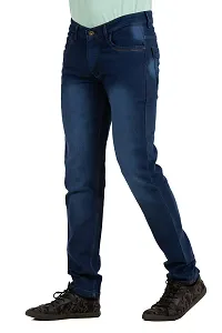 FANG JEANS Denim Stretchable and Comfortable Mid Rise Regular Fit Casual Jeans for Men (479)-thumb1