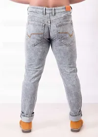 FANG JEANS Denim Stretchable  Comfortable Mid Rise Regular Fit Casual Jeans for Men-thumb1