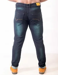 FANG JEANS Denim Stretchable and Comfortable Mid-Rise Regular Fit Casual Jeans for Men-thumb4