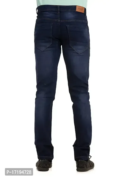 FANG JEANS Denim Stretchable and Comfortable Mid Rise Regular Fit Casual Jeans for Men (479)-thumb4