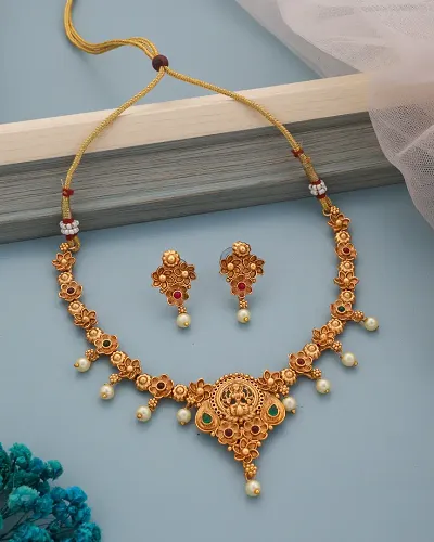 Elegant Gold-Plated Jewellery Set