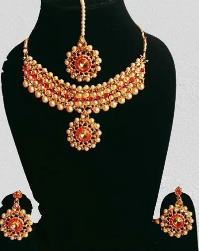 Elegant Alloy Jewellery Set For Women