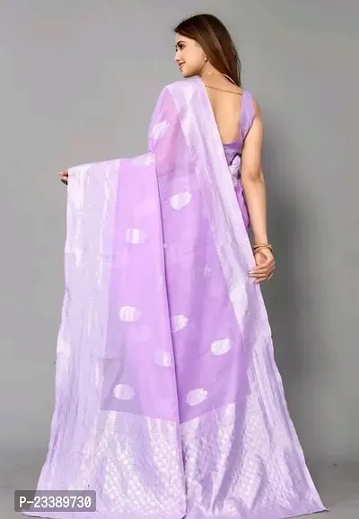 Beautiful Cotton Silk Saree With Blouse Piece For Women