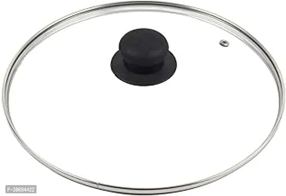 KANDARPURIA Long Lasting Glass Lid (26 Cm)-thumb0