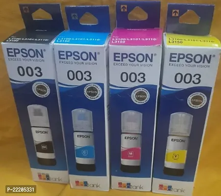 Epson 003 Ink 1 Set of Colors Printer Pack of 4-thumb0