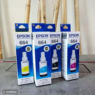 Epson 664 Ink 1 Set of Colors Printer Pack of 4