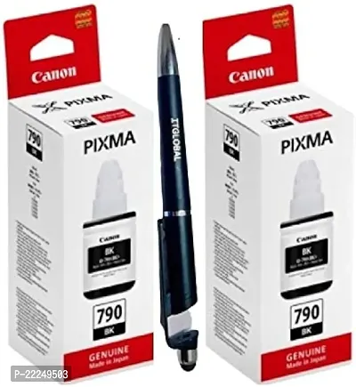 Canon 790 Black Ink Bottles - 2 Pcs-thumb0