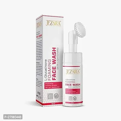 JEZARA LGlutathione Foaming Face Wash For Dead Skin Removal and Glowing Skin  AntiAging and Refresh Skin  Men and Women  150ML