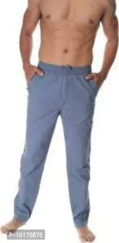 Stylish Fancy Cotton Regular Track Pants For Men