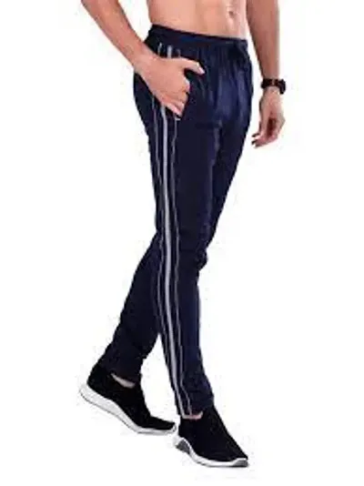 Trendy Cotton Regular Track Pants For Men 