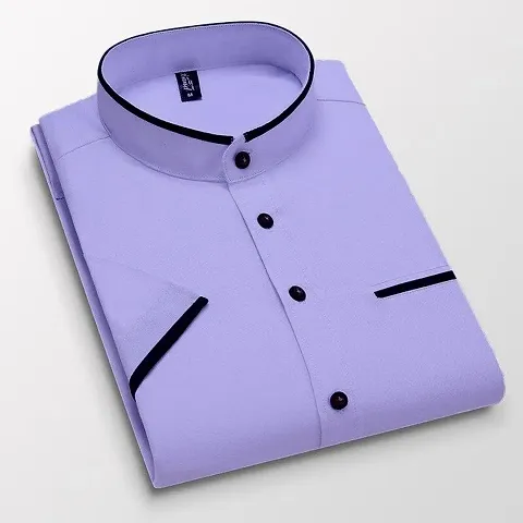 Reliable Solid Half Sleeve Casual Shirt For Men