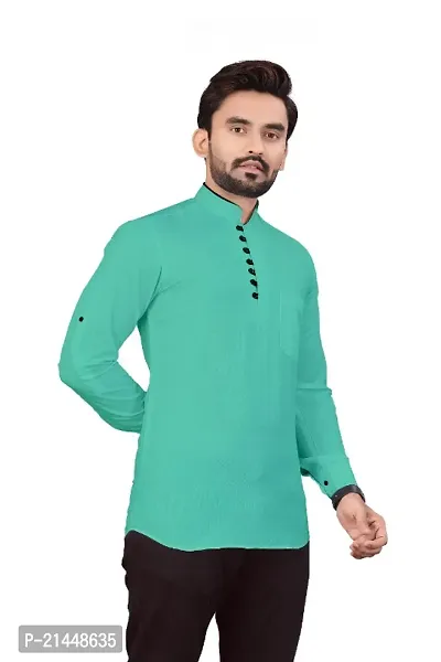 We Present New Formal Solid Designer Kurta Shirt.