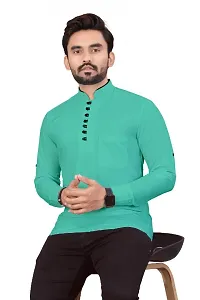 We Present New Formal Solid Designer Kurta Shirt.-thumb1