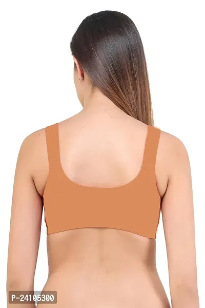 Stylish Fancy Cotton Solid Non Padded Bras For Women-thumb2