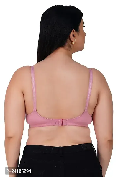 Stylish Fancy Cotton Solid Non Padded Bras For Women-thumb2