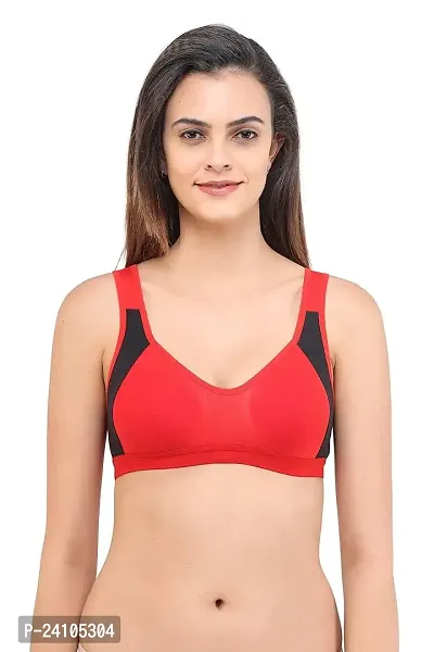 Stylish Fancy Cotton Solid Non Padded Bras For Women