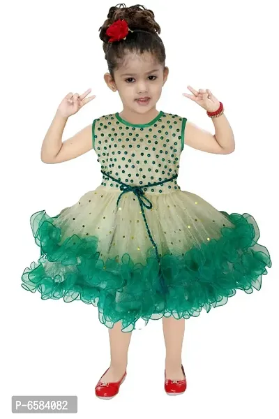 kids frock girls 2years color green Frocks and Dresses