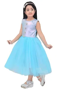 Girls Kids Net Frock-thumb1