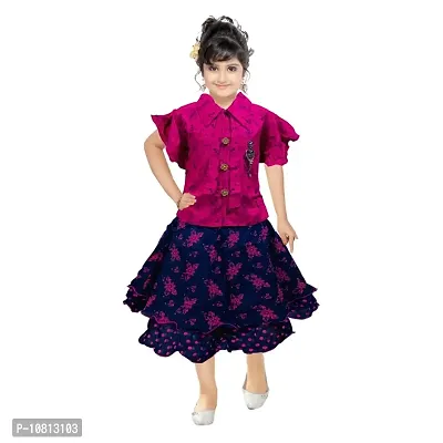 Girls Cotton Frock  Dresses Rani Color-thumb0