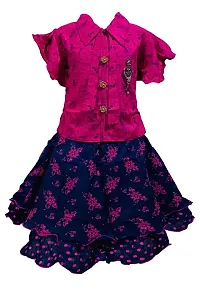 Girls Cotton Frock  Dresses Rani Color-thumb1