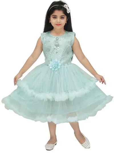 Classic Net Dresses for Kids Girls