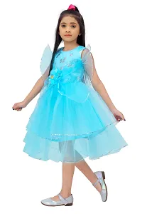 Classic Net Dresses for Kids Girls-thumb3