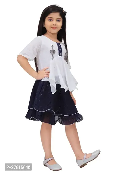 Girls Top and Skirt Set for kids-thumb3