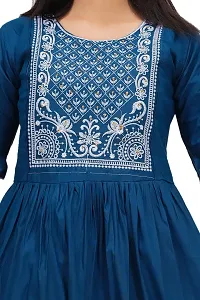 Stylish Cotton Blend Printed Dress For Women-thumb2