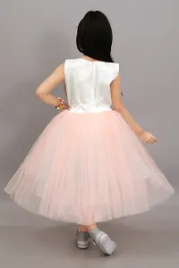 Shimmering Net Gown for Kids Girls-thumb3