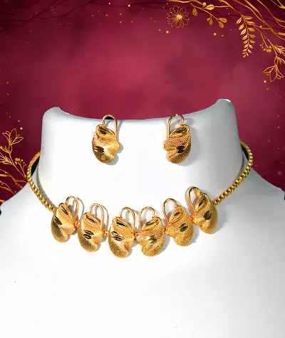 Gold Plated Alloy Choker Sets