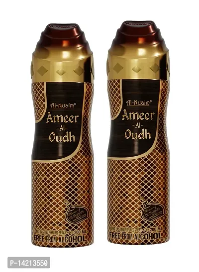 Al-Nuaim Ameer Al Oudh Long Lasting perfume-200 ml Pack Of-2