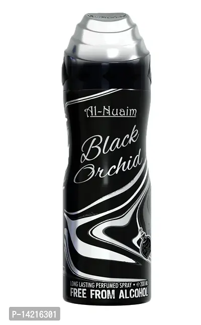 Al-Nuaim Black Orchid Long Lasting Perfume Spray-200 ml