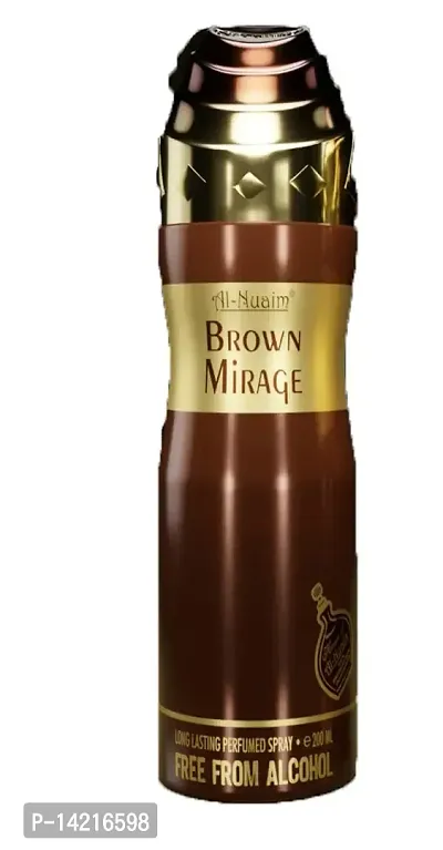 Al-Nuaim Brown Mirrage Long Lasting Perfume Spray-200 ml