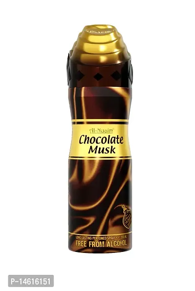 Al-Nuaim Chocolate Musk Long Lasting Perfume Spray-200 Ml