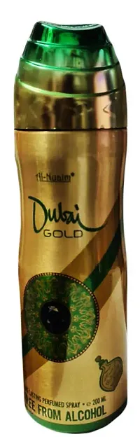 Al-Nuaim Dubai Gold Long  Lasting  Perfume Spray-200 ml-thumb2