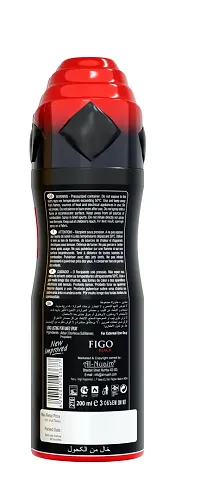 Al-Nuaim Figo Black Long Lasting perfume Spray-200 Ml-thumb2