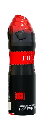 Al-Nuaim Figo Black Long Lasting perfume Spray-200 Ml-thumb3