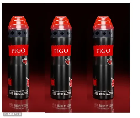 aL-nUAIM fIGO bLACK lONG lASTING pERFUME-200 Ml Pack Of-3-thumb2