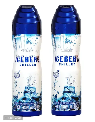 Al-Nuaim Ice Berg Chilled Long Lasting Perfume-200 Ml -Pack Of-2