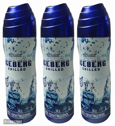 Al-Nuaim Ice Berg Chilled Long Lasting Perfume Spray-200 Ml pack Of-3-thumb4