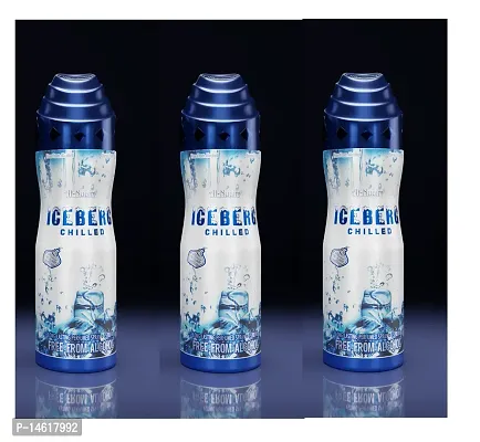 Al-Nuaim Ice Berg Chilled Long Lasting Perfume Spray-200 Ml pack Of-3-thumb2